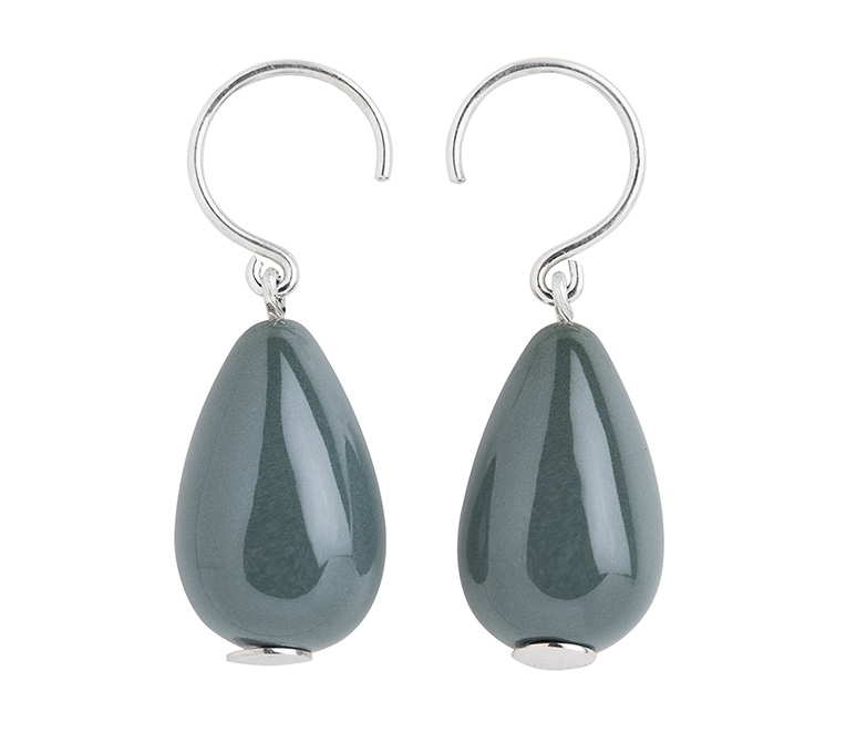 Parels van Makkum, oorbel-jade